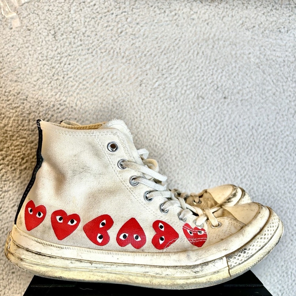 Size 9- Converse Chuck 70 High Top x Comme des Garcons Sneaker Shoes